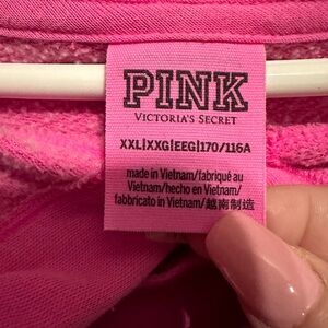 Matching pink outfit